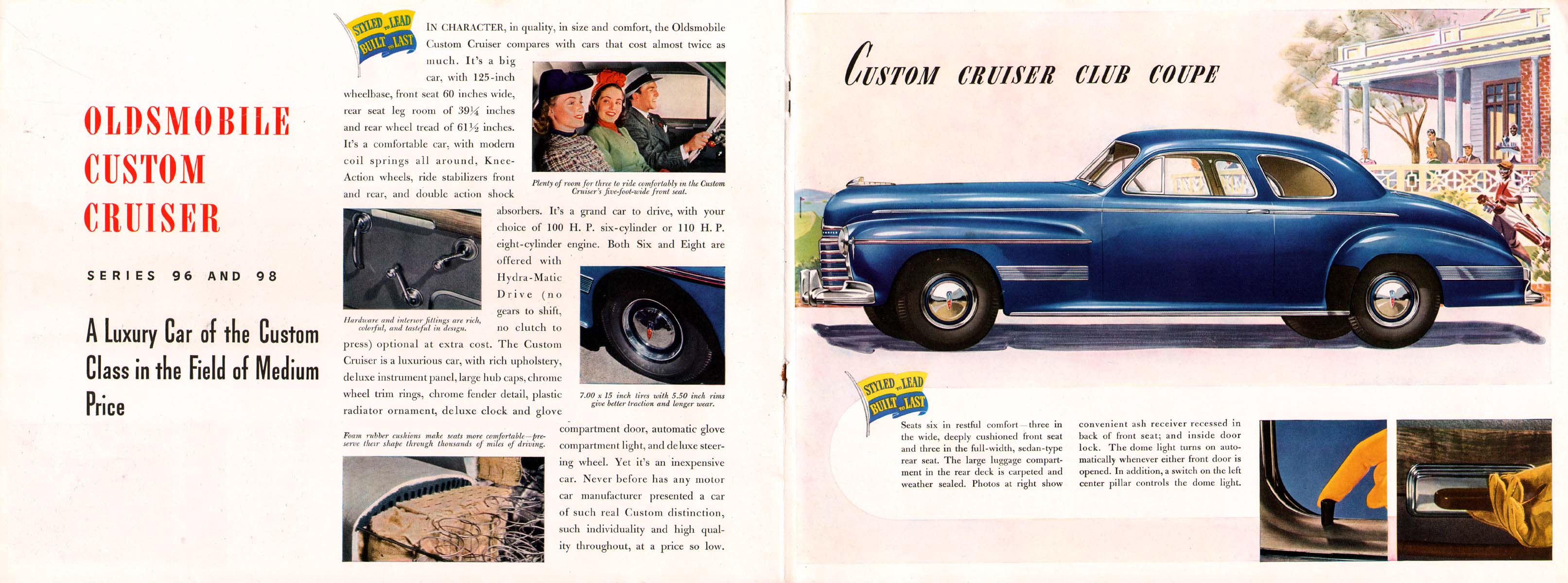 1941 Oldsmobile Prestige Brochure Page 6